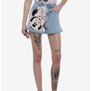 Her Universe Women's Minnie Mouse Y2K Women Shorts SIZE 11